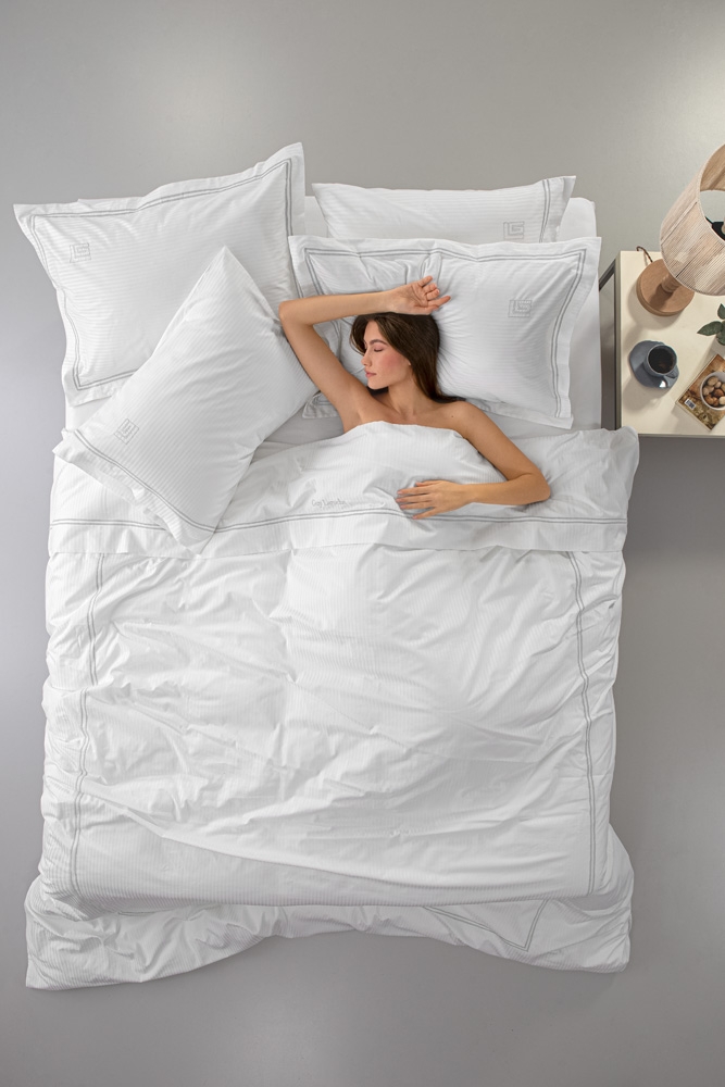 Παπλωματοθήκη Nice White L.Silver 