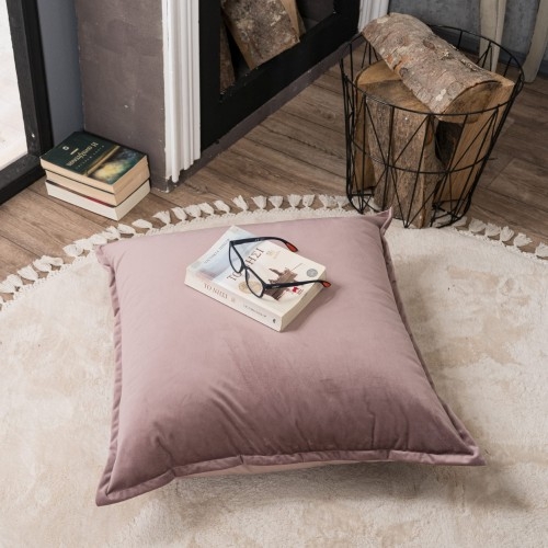 Μαξιλαροθήκη Velvet 12 - 65x65cm δαπέδου με γέμιση 