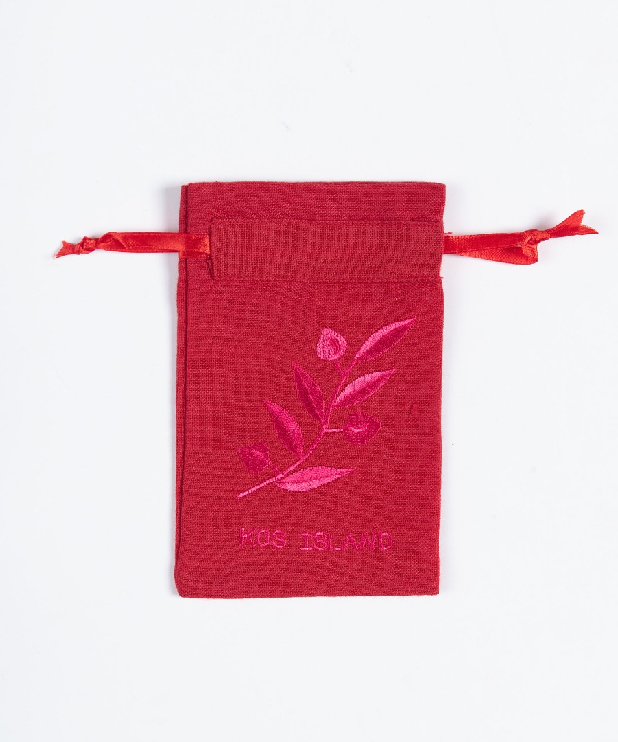 Σαπουνοθήκη (10τμχ) ΚΩΣ (9cm x 14cm) κόκκινο