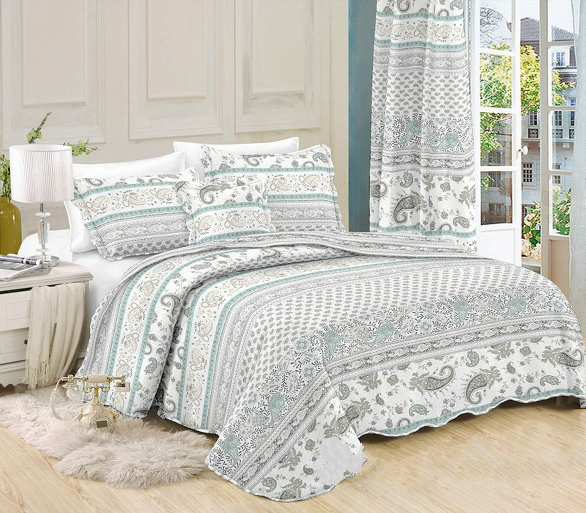 ΚΟΥΒΕΡΛΙ ΣΕΤ 3 τεμ ΕΜΠΡΙΜΕ 354 220X240 Micro-Cotton γέμιση