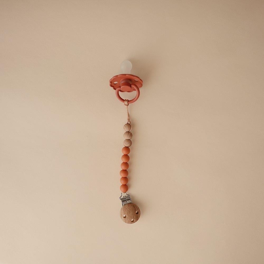 Κλιπ Σιλικόνης για Πιπίπλες Eva Clementine - Mushie