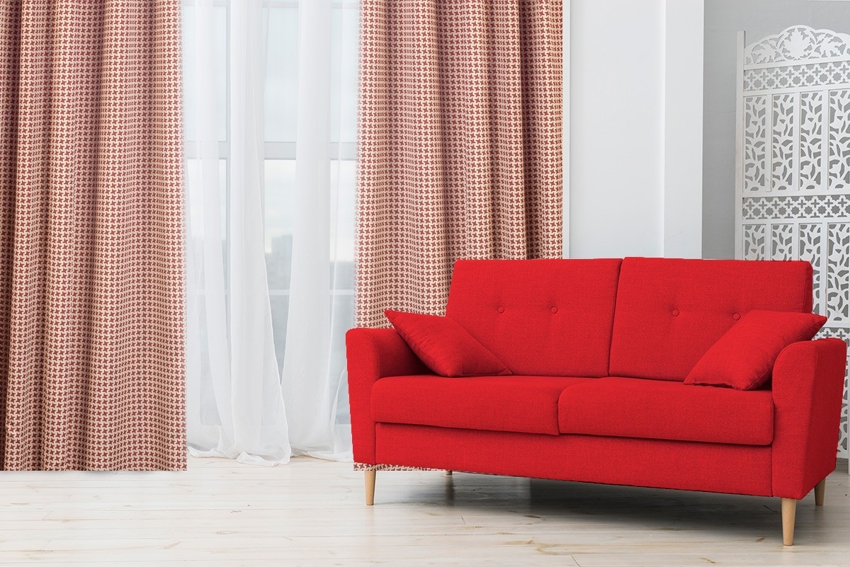 Κουρτίνα Ζακάρ (1φύλλο) 145x270 Omega Home Design 201