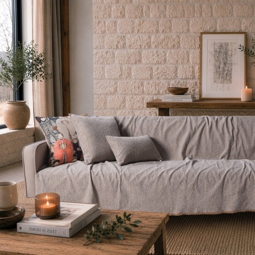 Ριχτάρι Dayton 05 Grey Terracotta - Τετραθέσιο 180x350cm