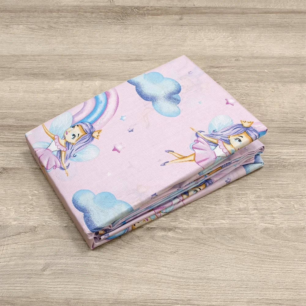 LINO BEBE ΣΕΤ ΣΕΝΤΟΝΙΑ ENHANCED RAINBOW PINK 120X180