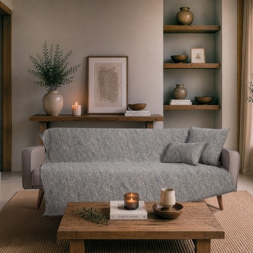 Ριχτάρι Kent 04 Blue Grey - Μονοθέσιο 180x150cm