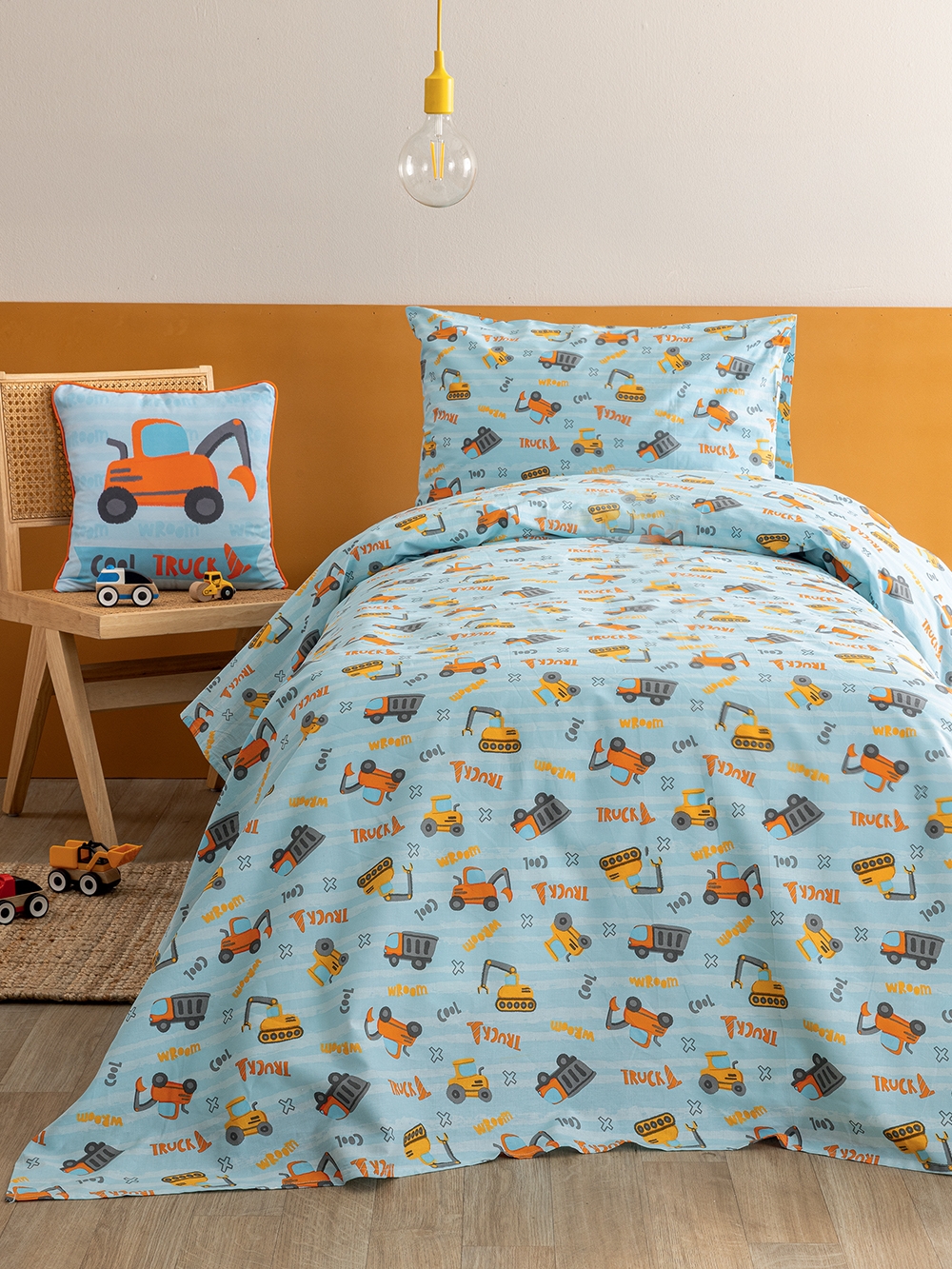 Σετ Μονά Σεντόνια My Kingdom 170x260 MK781 Χωρίς Λάστιχο