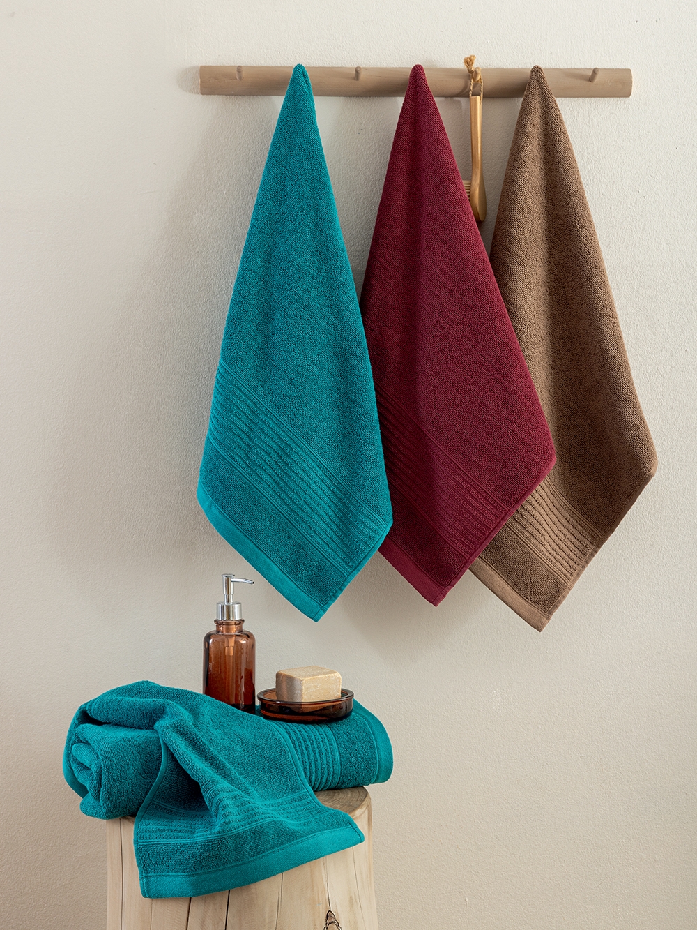 Πετσέτα Λουτρού Towels Collection 80x160 ROKE WINE
