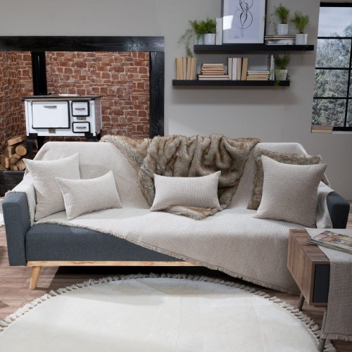 Ριχτάρι Utah 01 Beige - Τετραθέσιο 180x350cm
