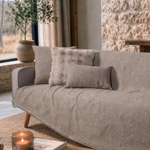 Ριχτάρι Norman 03 Light Brown - Μονοθέσιο 180x150cm