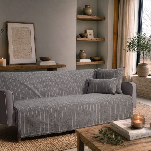 Ριχτάρι Macon 11 Charcoal Grey - Τετραθέσιο 180x350cm