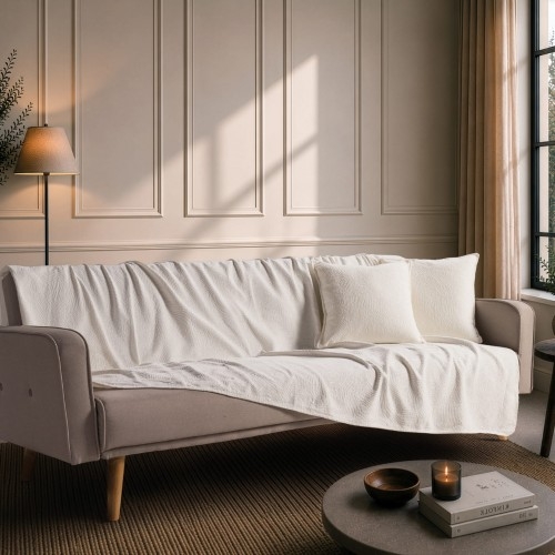 Ριχτάρι  Bolton 01 Ivory - Μονοθέσιο 180x150cm