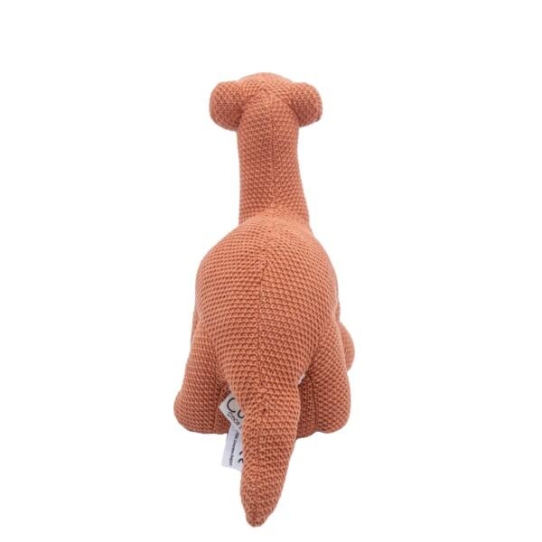 Λούτρινος Καφέ Δεινόσαυρος 25cm - CUTE
