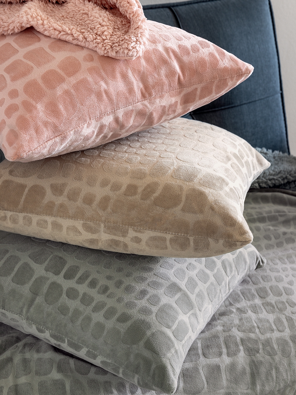 Διακοσμητική Μαξιλαροθήκη Home Décor 45x45 FLO BEIGE