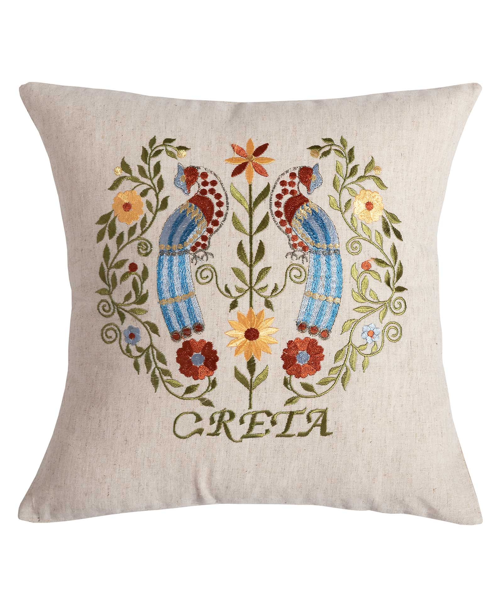 ΜΑΞΙΛΑΡΟΘΗΚΗ (45cm x 45cm) λινά παραδοσιακά2