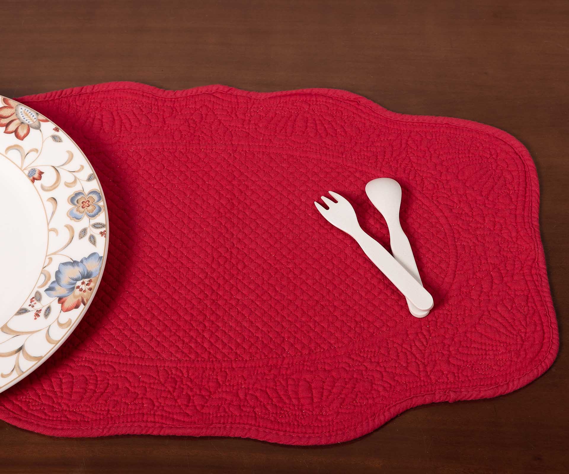 Σουπλά ( 33cmx 55cm) nx0115 κόκκινο