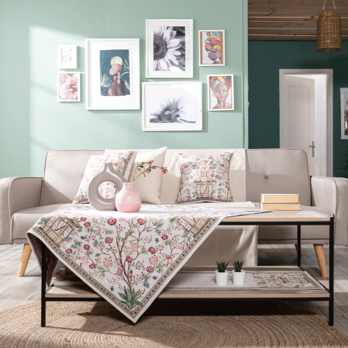 Καρέ &amp; Τραβέρσα Laniana (Σετ 2τεμ.) - 100x100cm &amp; 40x100cm