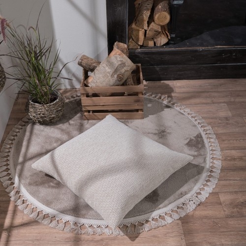 Μαξιλαροθήκη Utah 01 Beige - 50x50cm με γέμιση