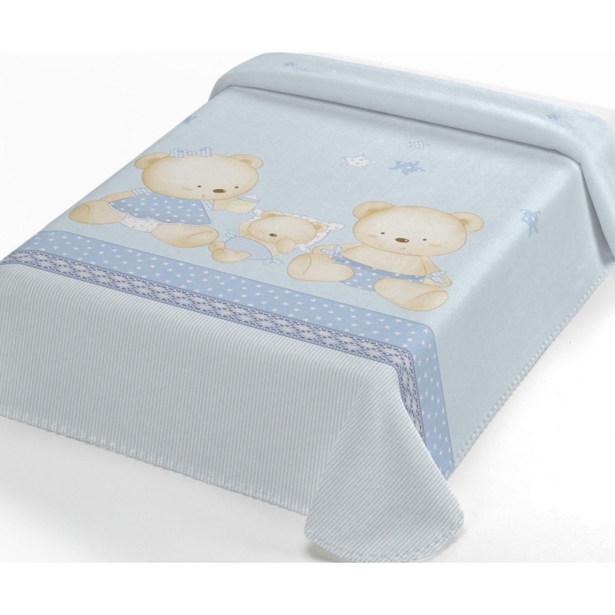 ΚΟΥΒΕΡΤΑ ΙΣΠΑΝΙΑΣ ΑΓΚΑΛΙΑΣ 80X110 BELPLA STER 663 BLUE