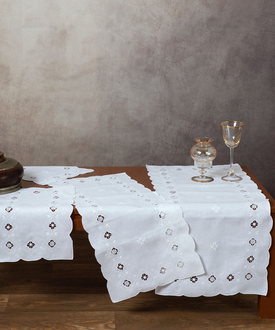 Χειροποίητο σετ 6 τεμαχίων 882 (40cm x 90cm/35cm x 76cm/30cm x 45cm x 2/35cm x 35cm x 2)