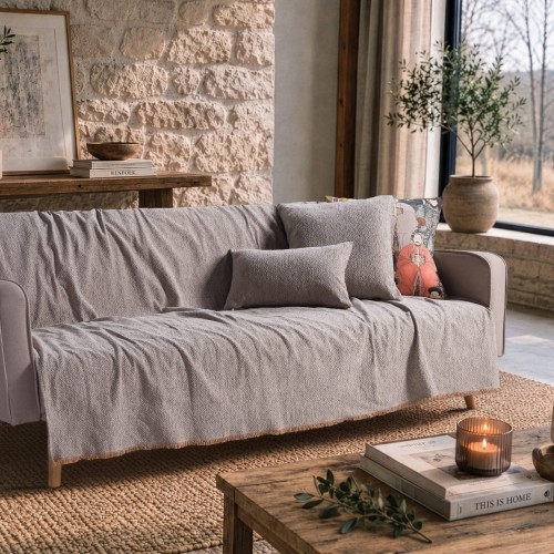 Ριχτάρι Dayton 05 Grey Terracotta - Μονοθέσιο 180x150cm