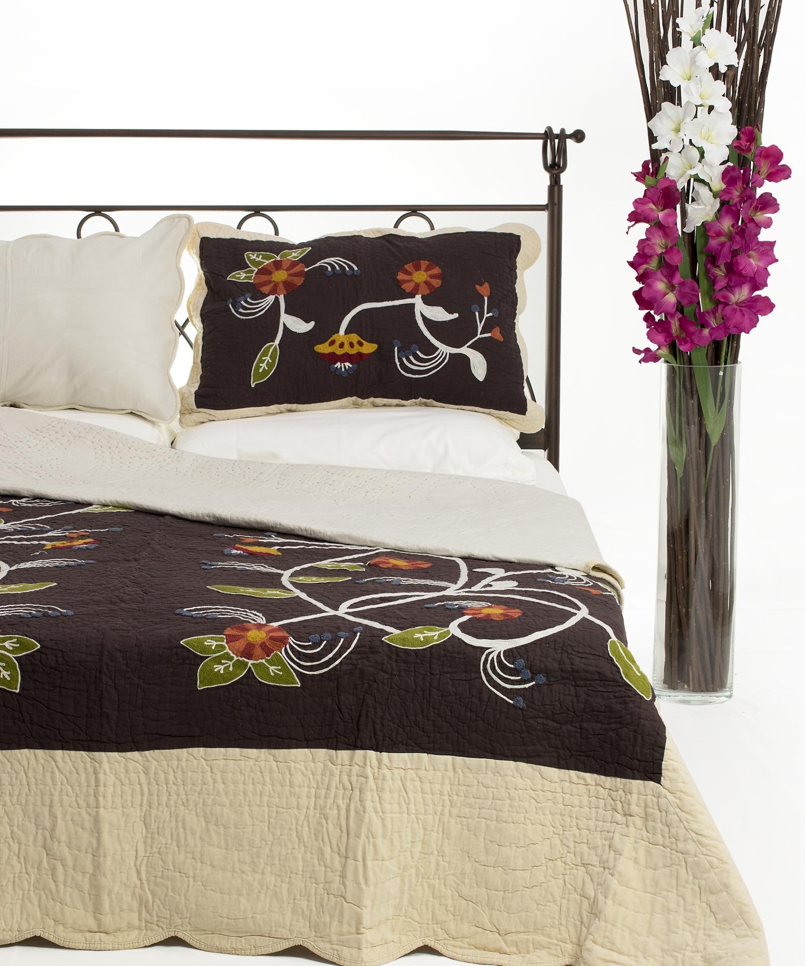 ΚΟΥΒΕΡΛΙ σετ (220cm x 240cm + 2 x 50cm x 70cm 76334