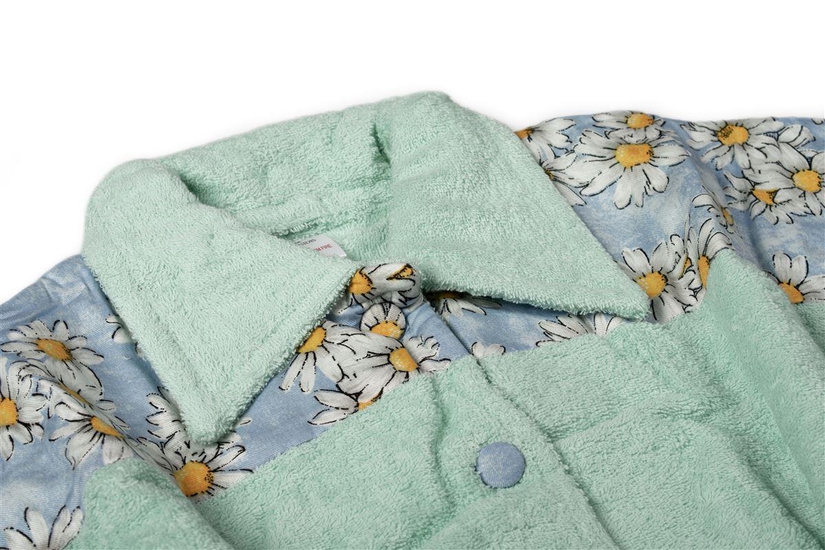 ΜΠΟΥΡΝΟΥΖΙ MINI Γυναικείο με γιακά Mint XL 500 gsm 100% Cotton