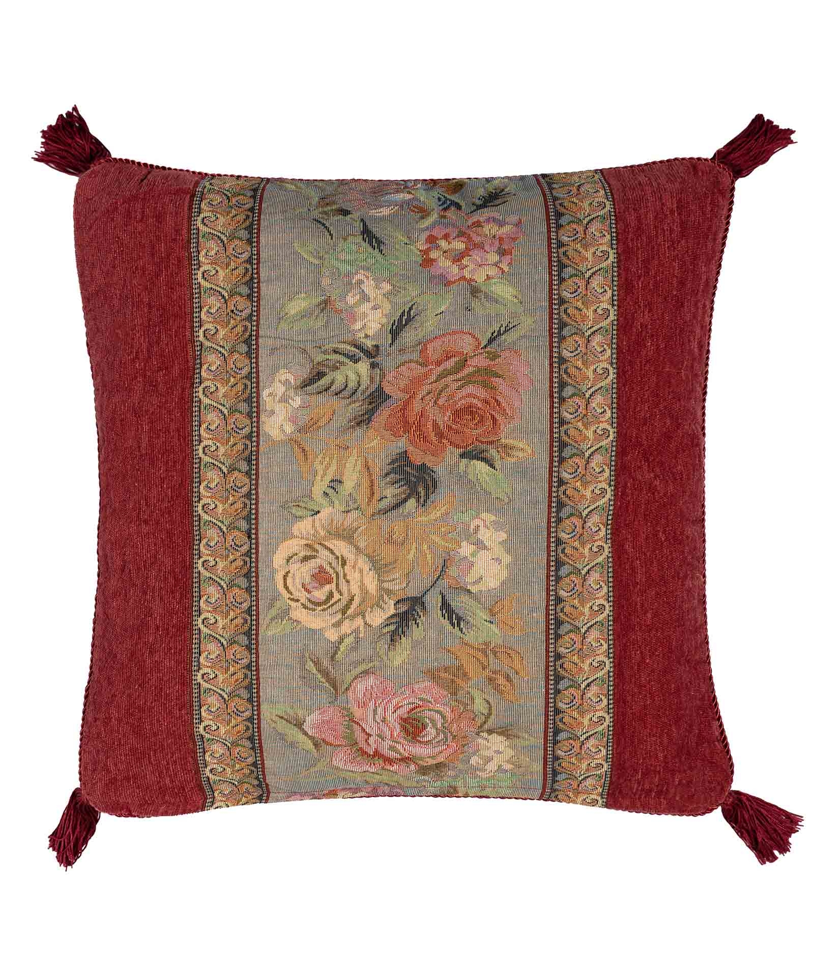 ΜΑΞΙΛΑΡΟΘΗΚΗ (45cm x 45cm) 572 μπορντώ