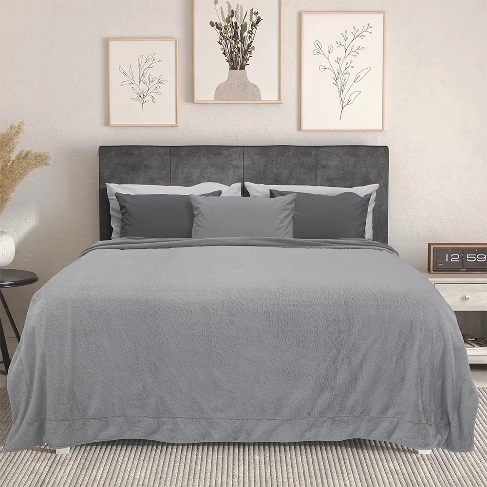 LINO ΚΟΥΒΕΡΤΑ HARE GREY 200X220