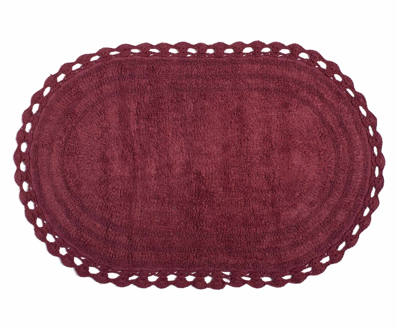 ΠΑΤΑΚΙ OVAL (70CM X 140CM) BURGUNDY