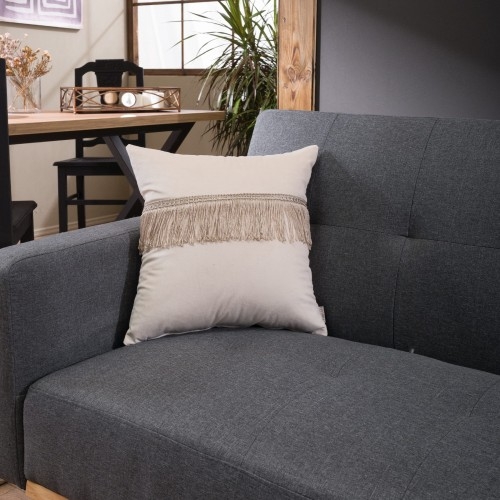 Μαξιλαροθήκη Velvet 01 Με Κρόσι - 45x45cm με γέμιση