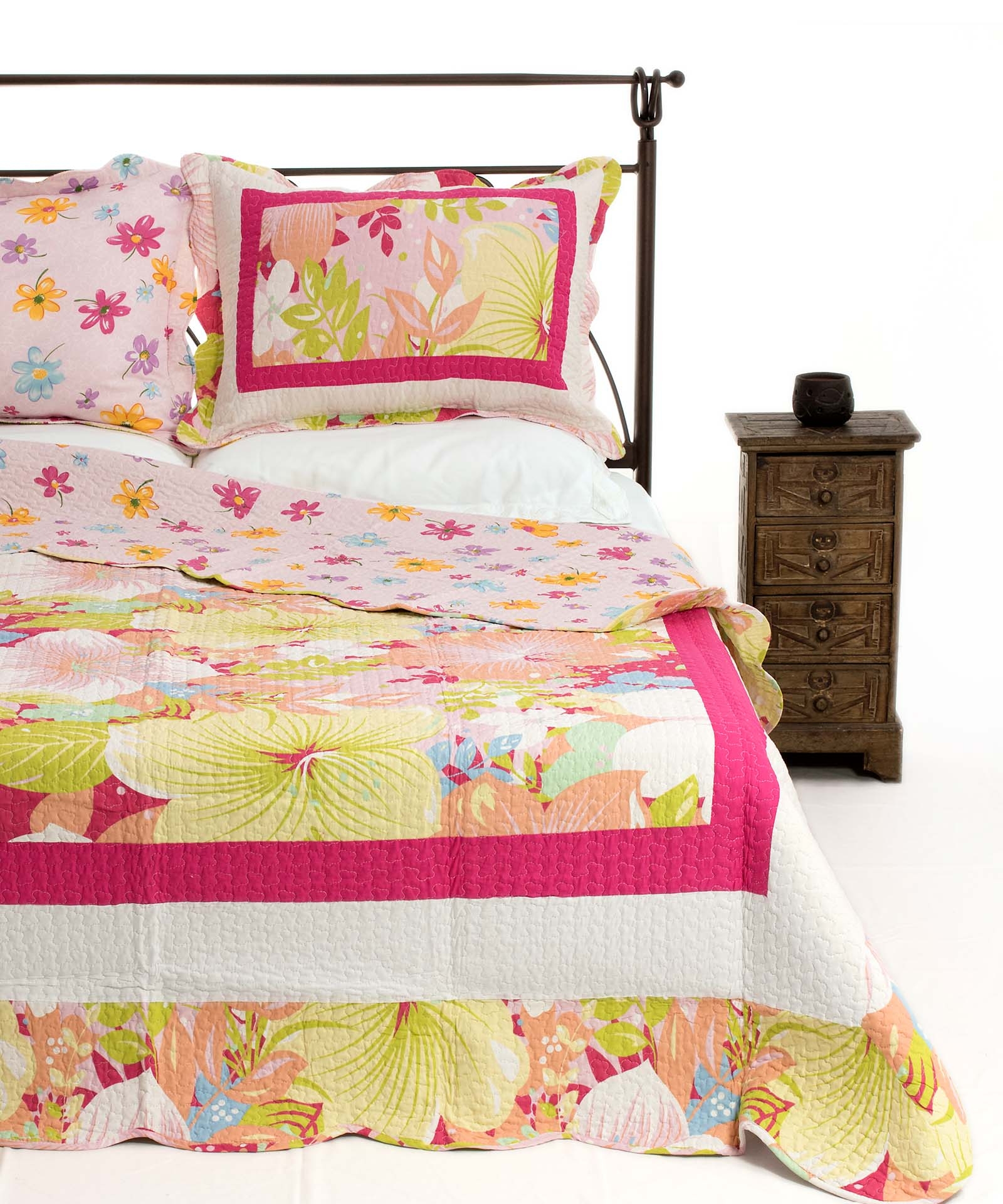 ΚΟΥΒΕΡΛΙ σετ (240cm x 260cm + 2 x 50cm x 70cm) KING04