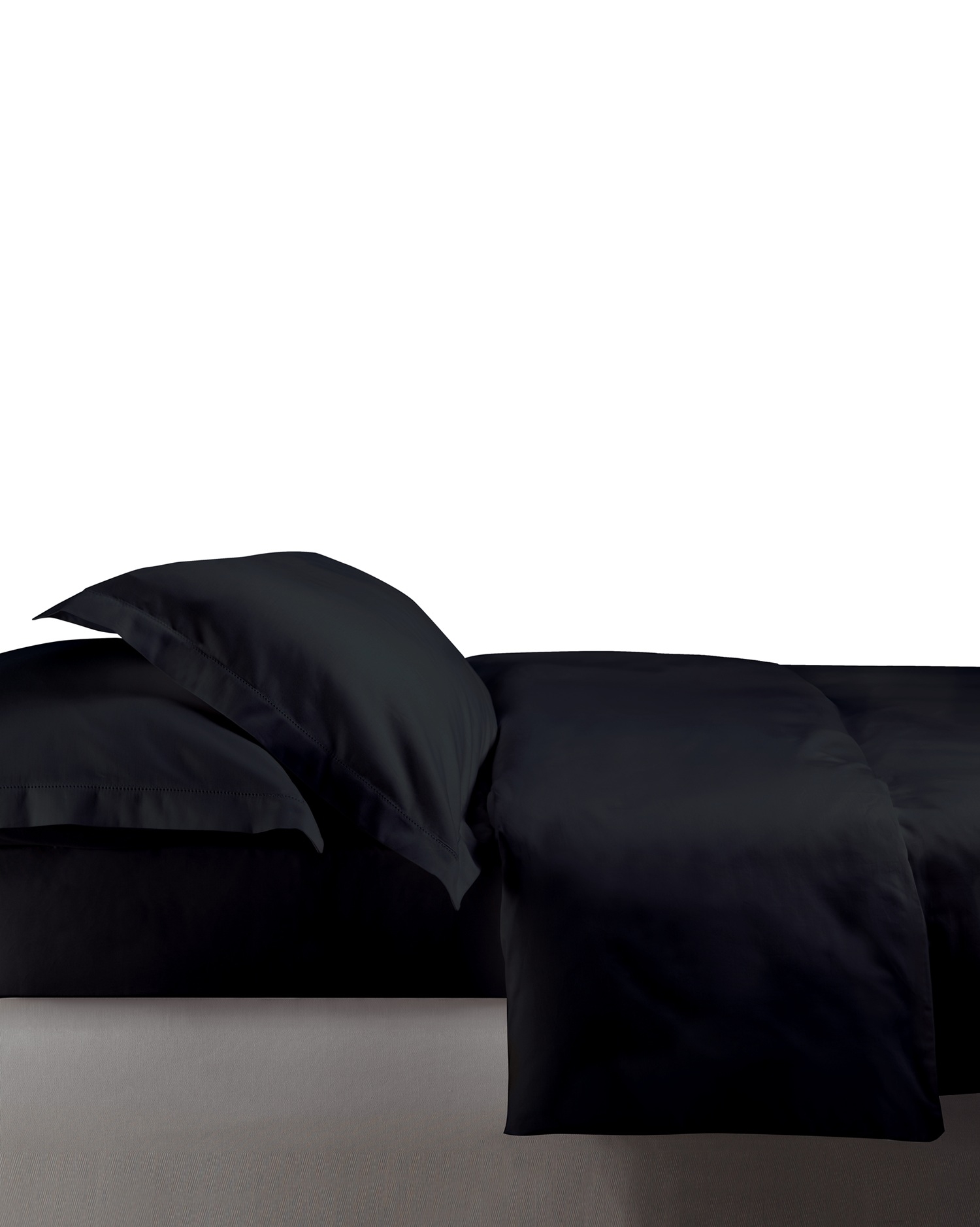 GENOVA BLACK4 ΣΕΤ ΘΗΚΗ Υ/Δ 220Χ240  2*50X70CM 220TC100% COTTON SATIN