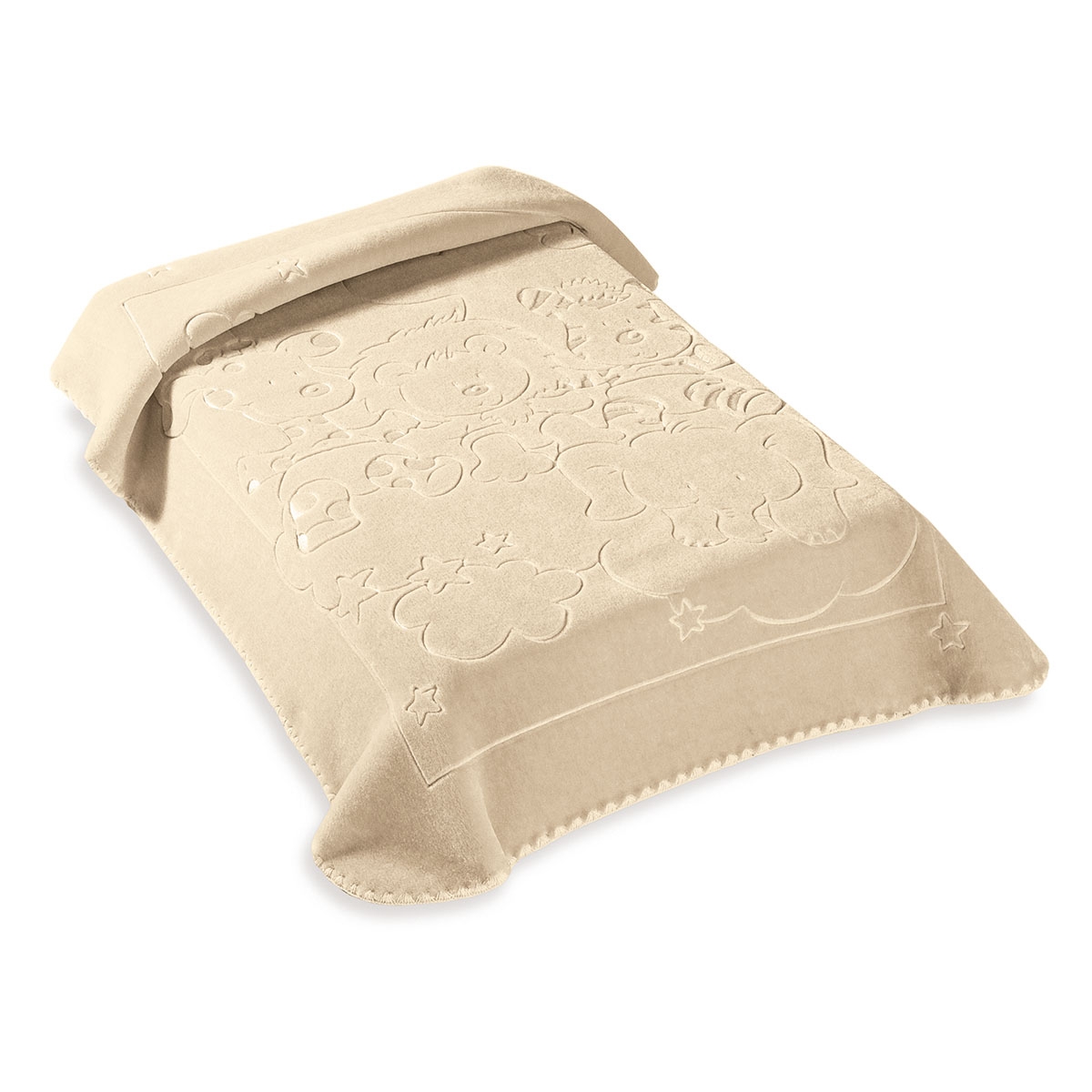 ΚΟΥΒΕΡΤΑ ΙΣΠΑΝΙΑΣ ΚΟΥΝΙΑΣ 110X140 BELPLA STER 520 BEIGE