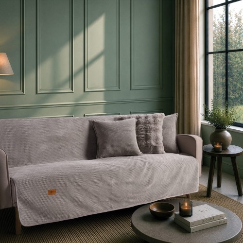 Ριχτάρι Αντιολισθητικό Αδιάβροχο Pearl 11 Grey - Διθέσιο 180x250cm
