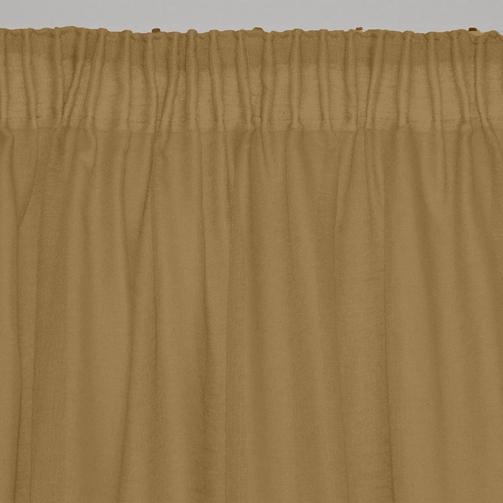 Κουρτίνα Line Με Τρέσα 202 Χρυσό 145×295