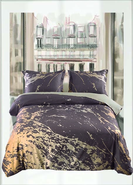 ΠΑΠΛΩΜΑ  Υ/Δ SPLASH 220X240 CM  100% COTTON SATIN 230TC