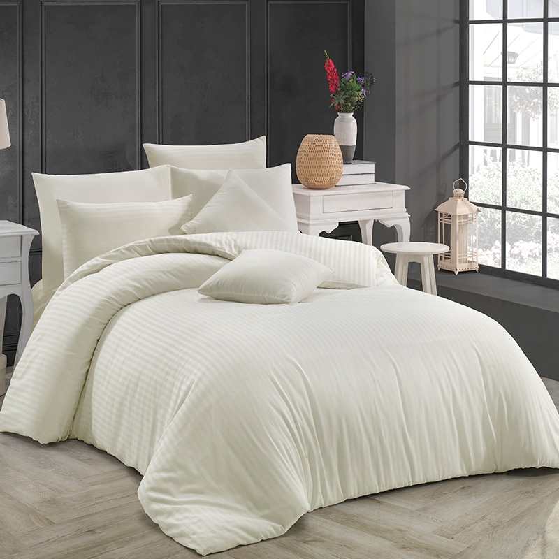 ΝΕΧΤ 3194 ΣΕΤ ΘΗΚΗ 100%CΟΤ. SΑΤΙΝ SΤRΙΡΕ 235Χ250 3ΤΕΜ - Εκρου