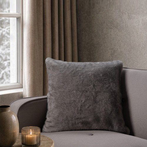 Διακοσμητική Μαξιλαροθήκη Fox 11 Grey - 50x50cm