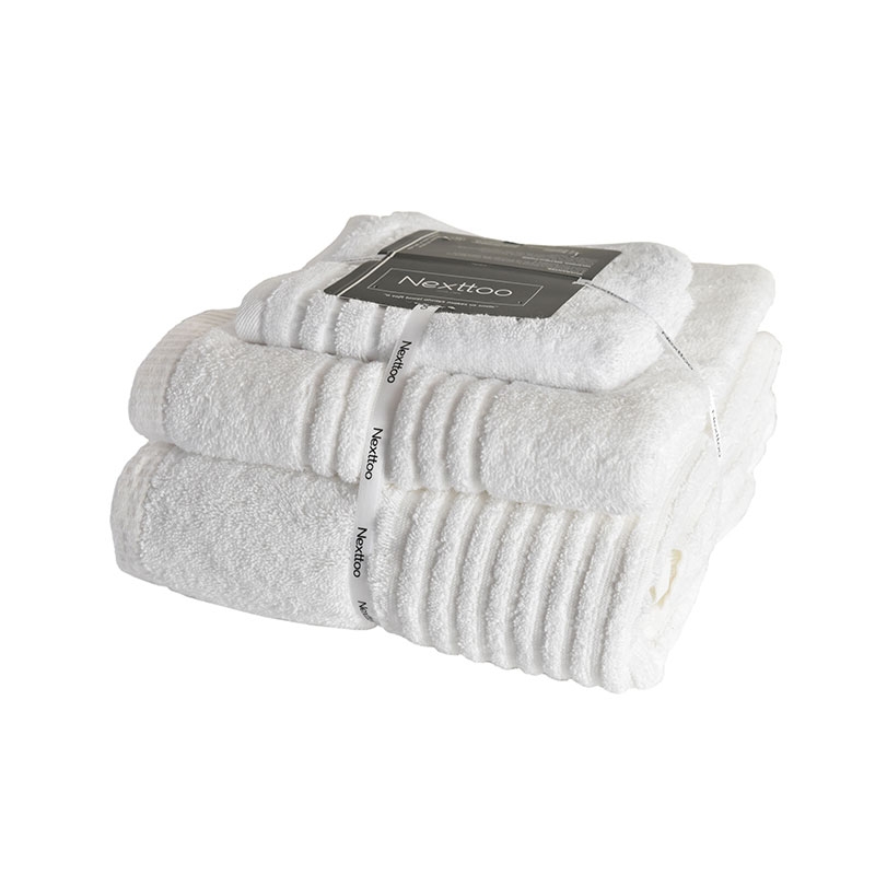 ΝΕΧΤ 5005 ΣΕΤ ΠΕΤΣΕΤΕΣ 600GR 100%CΟΤ ΡΕΝΝΙΕ 3ΤΕΜ WΗΙΤΕ