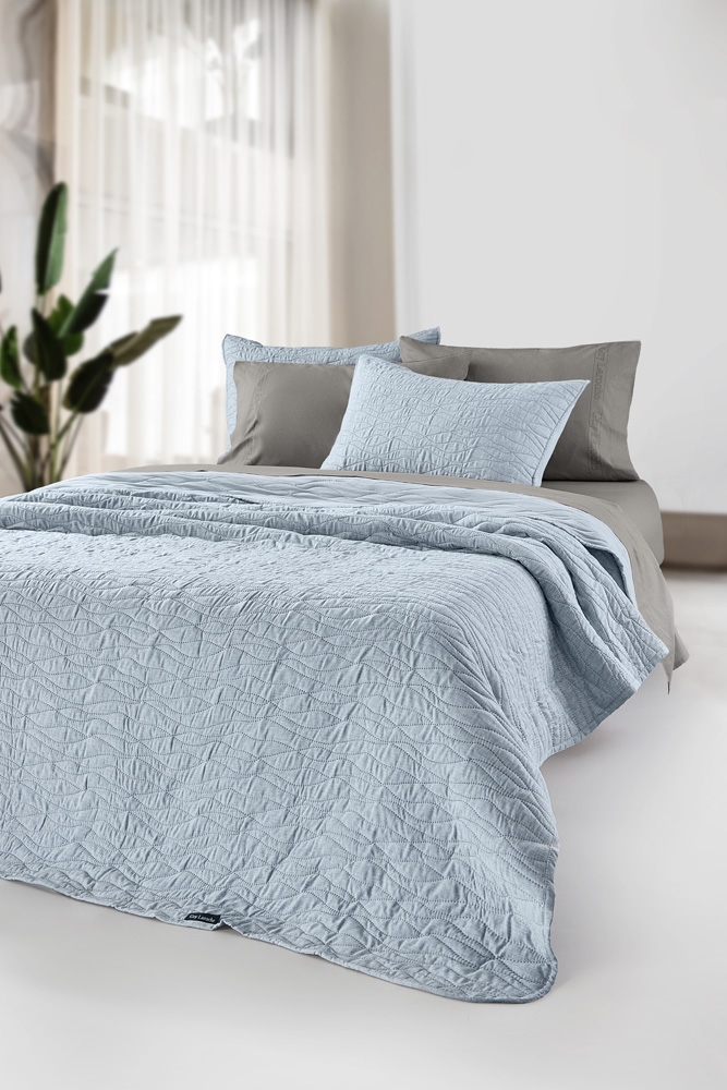 Σετ 2τμχ Κουβερλί Shadow Blue 