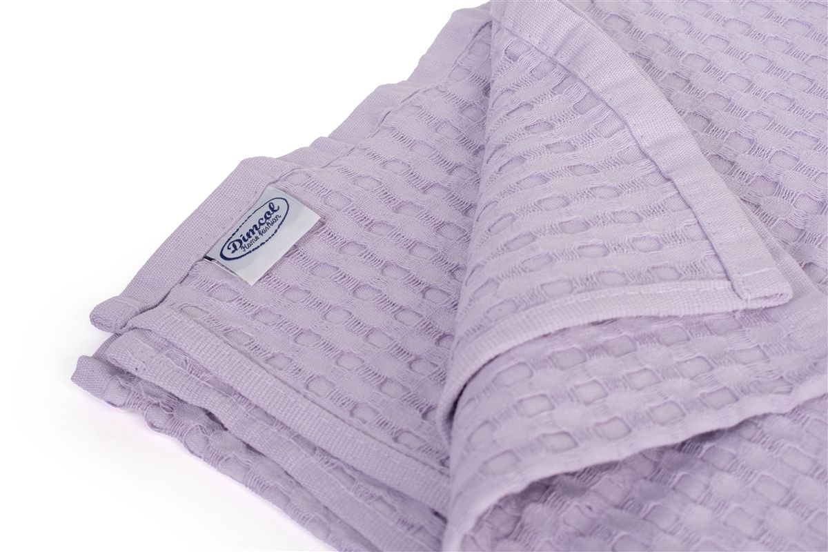 Κουβέρτα Πικέ Μονόχρωμη 325 gr/m² 255x270 Pastel Lilac 100% Cotton