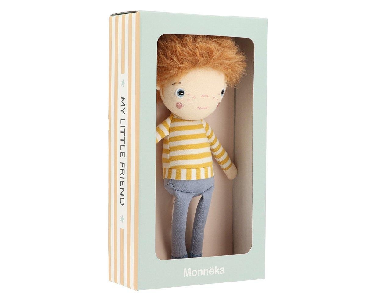 Υφασμάτινη Κούκλα 30cm Little Nico - Monnëka
