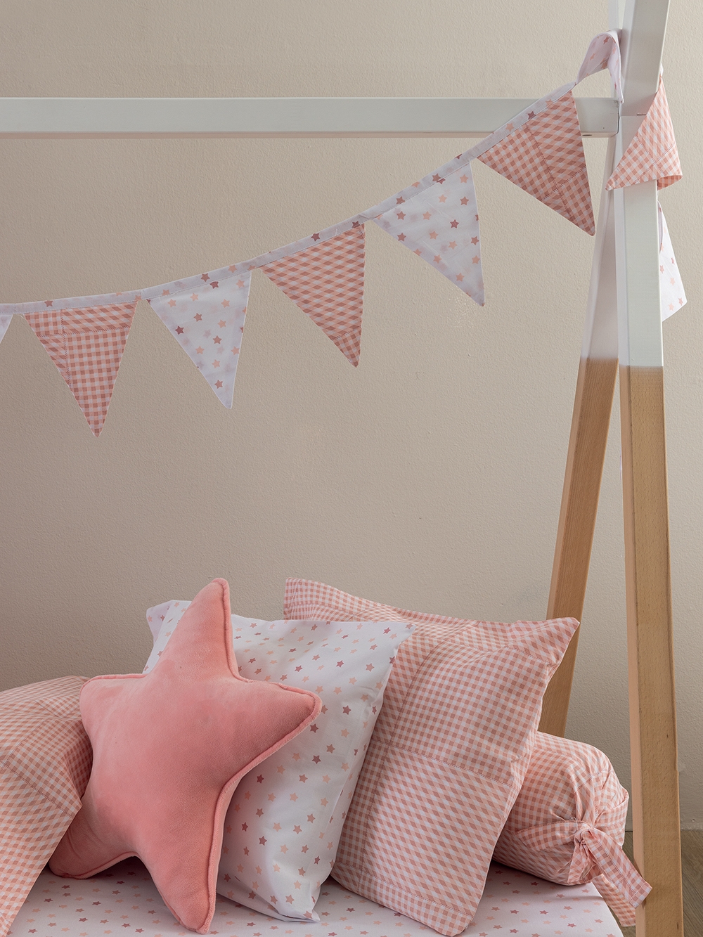 Διακοσμητικά σημαιάκια Bon Bon 240cm BB100-BB101 ROSE