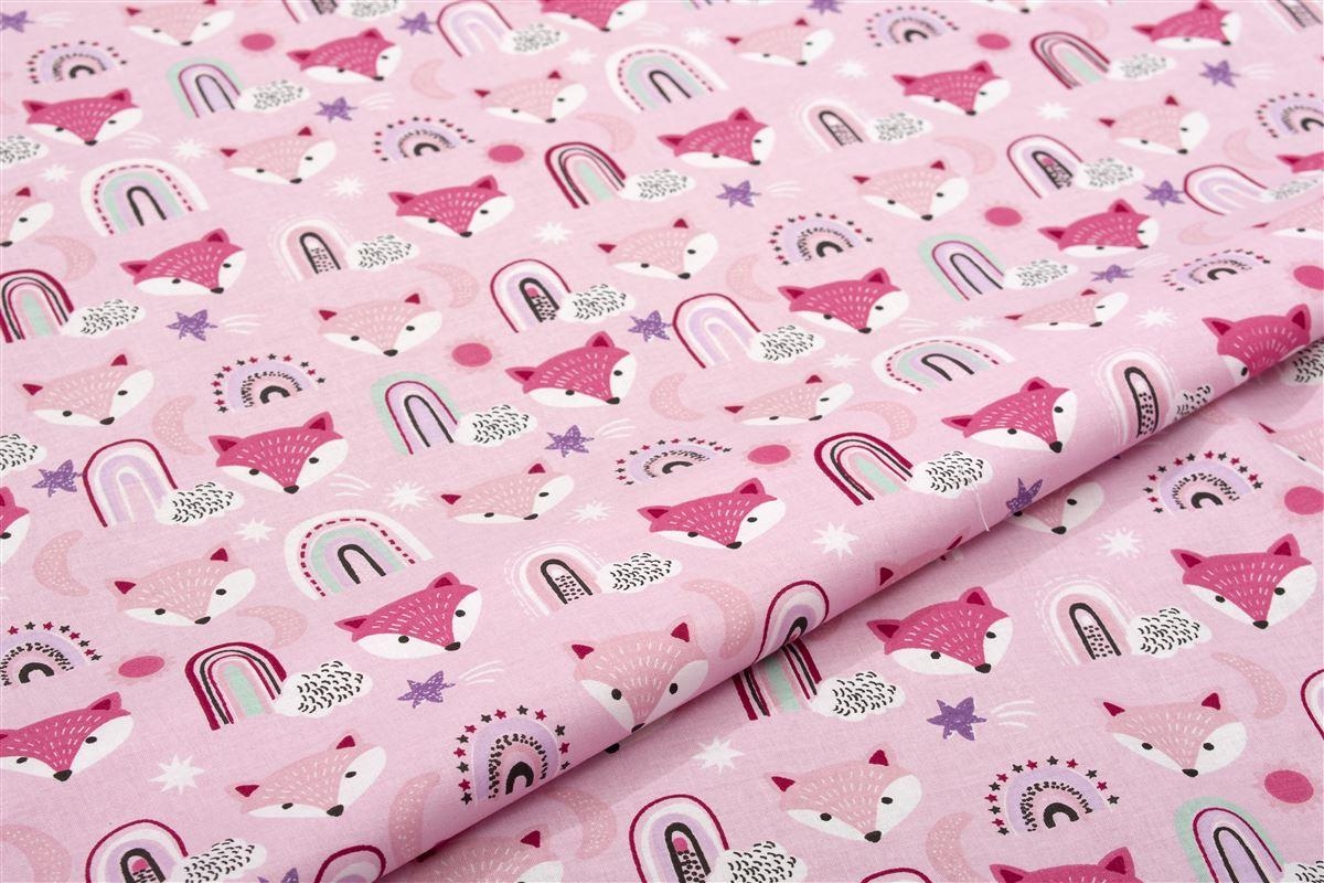ΣΕΝΤΟΝΙΑ ΕΜΠΡΙΜΕ ΣΕΤ 2 τεμ kids Fox 525 160X240 Pink 100% Cotton