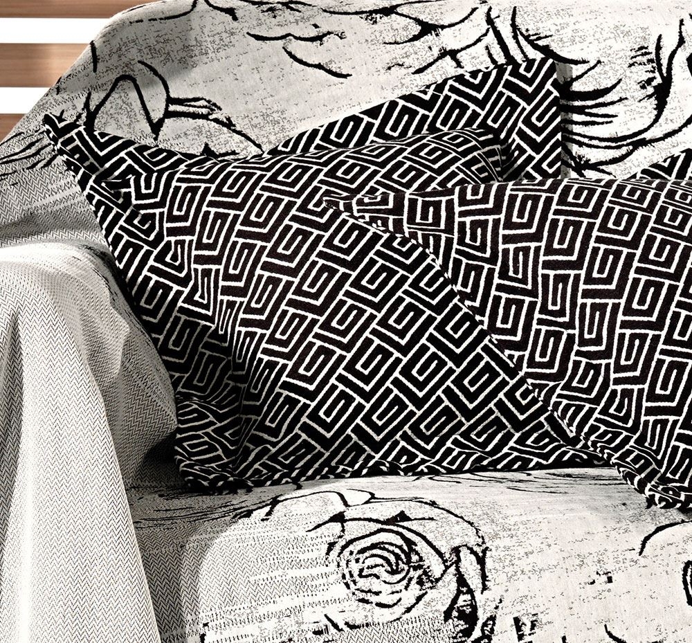 Διακοσμητική Μαξιλαροθήκη Garden Silver 