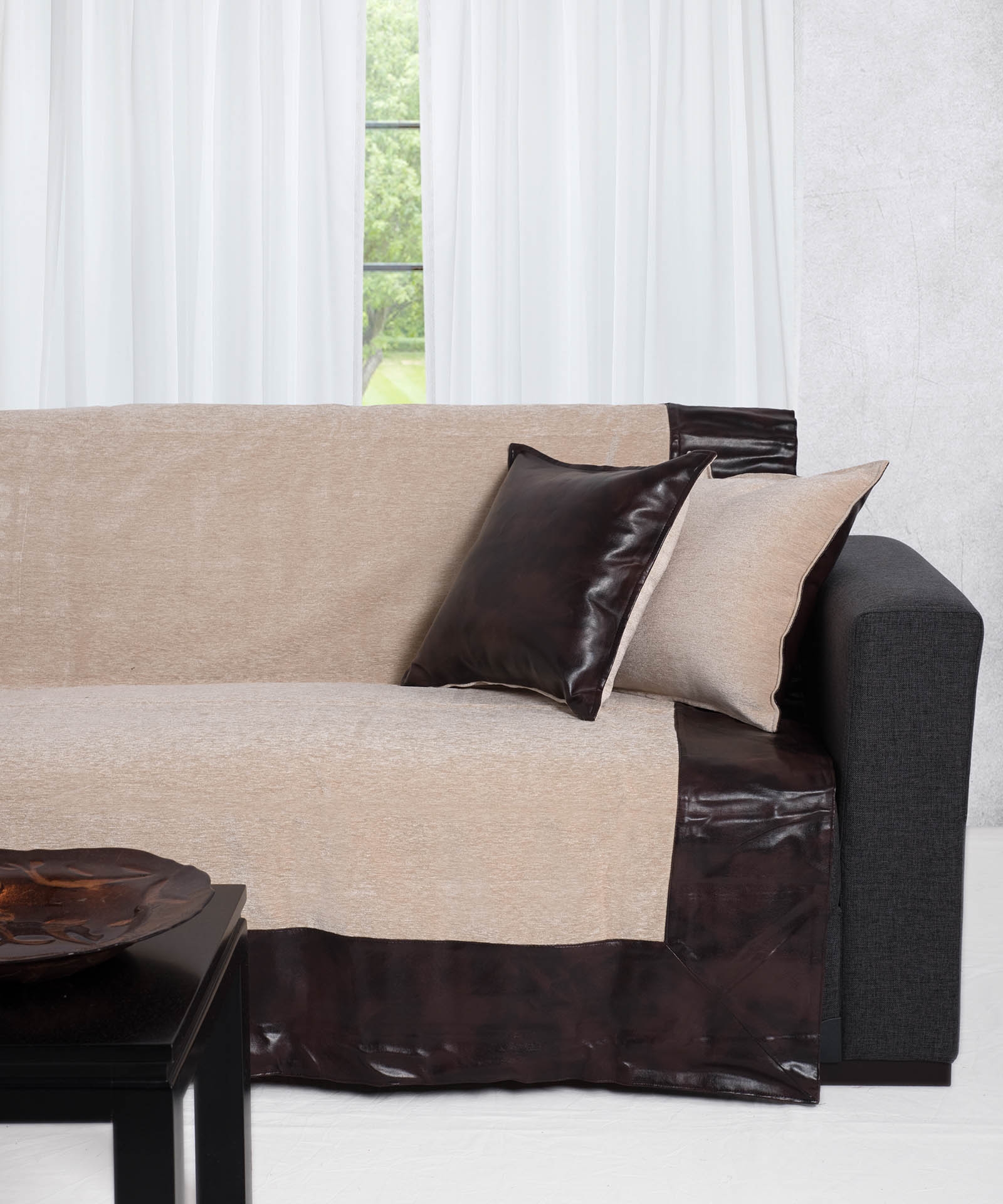 ΡΙΧΤΑΡΙΑ 6112 (150cm x 180cm / 180cm  x 230cm / 180cm x 270cm) ivory