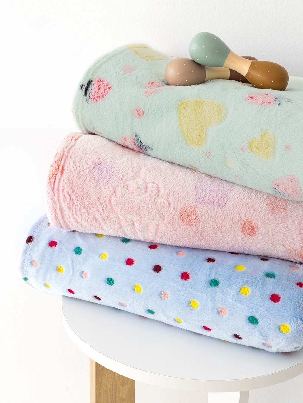 Κουβέρτα Fleece Μονή Φωσφοριζέ 160x220 BUBBLE