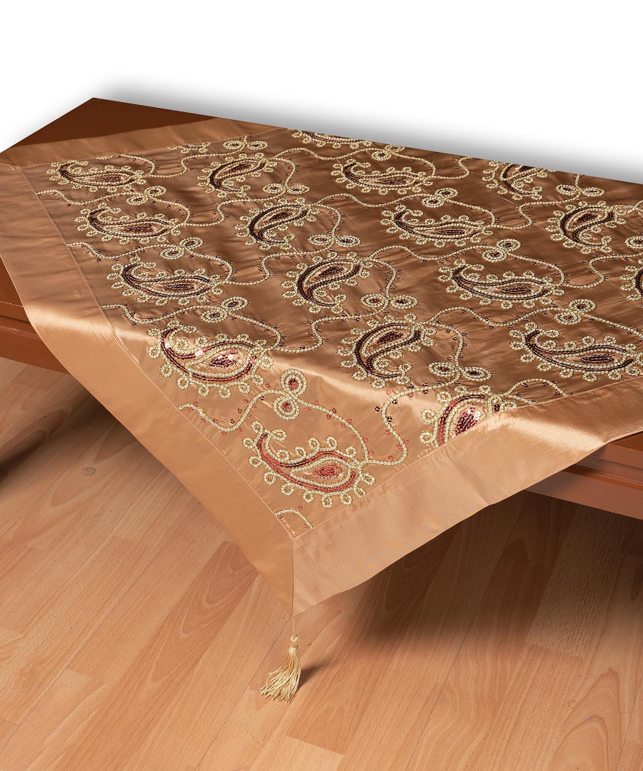 Σατέν καρέ 1028 (85cm x 85cm) δίχρωμο   