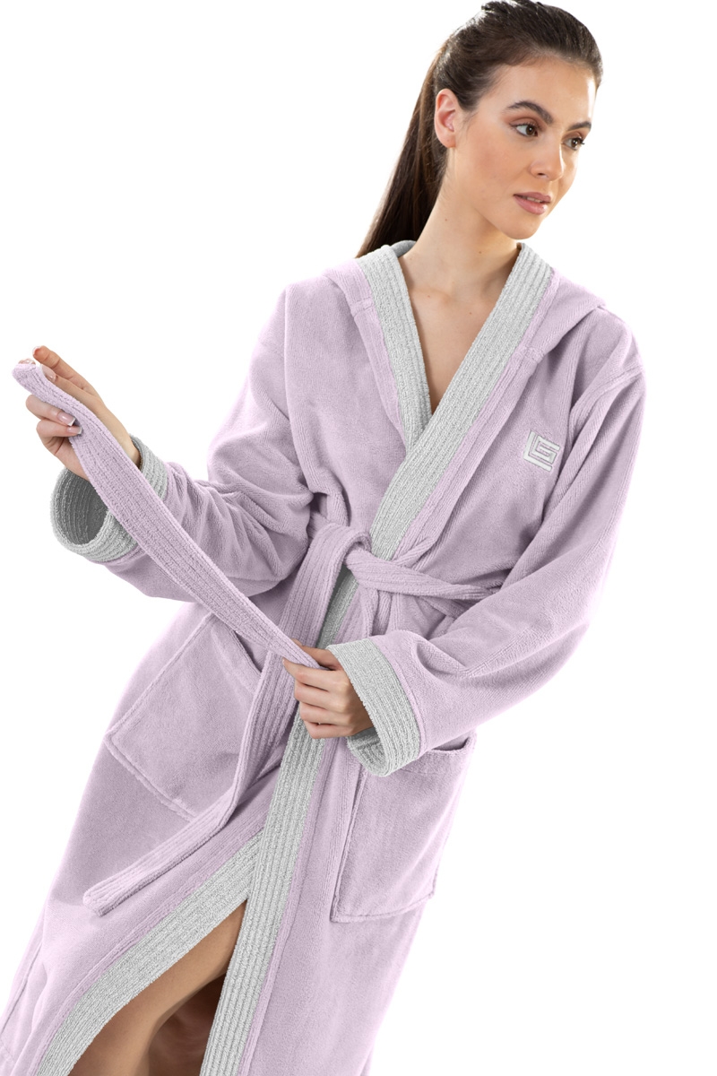 Μπουρνούζι Monogram Lilac