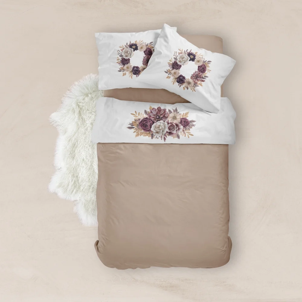 Σεντόνι Digital Print Σετ Gerbera Υπέρδιπλο